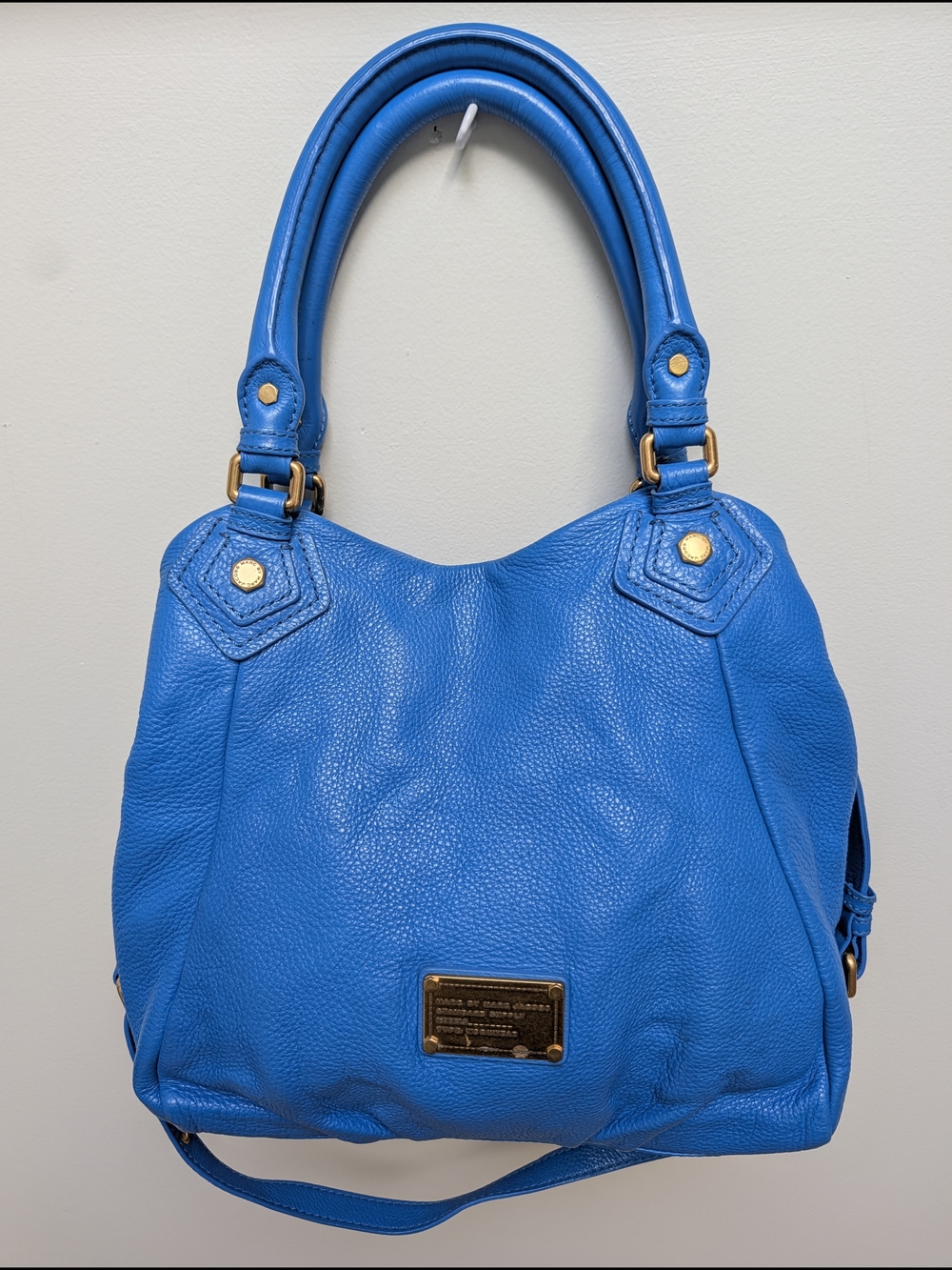 Marc by Marc Jacobs Classic Q Fran Leather Tote | Cobalt Blue